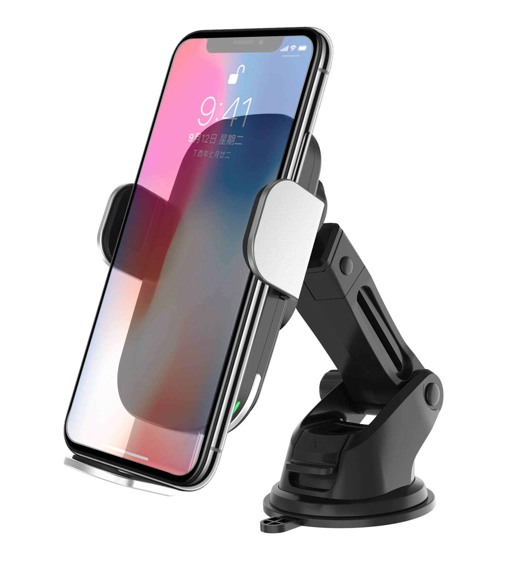C50 Fast Car mount QI Wireless Charger